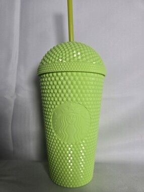 Starbucks Lime Green Slime Studded Venti Tumbler (16 oz)